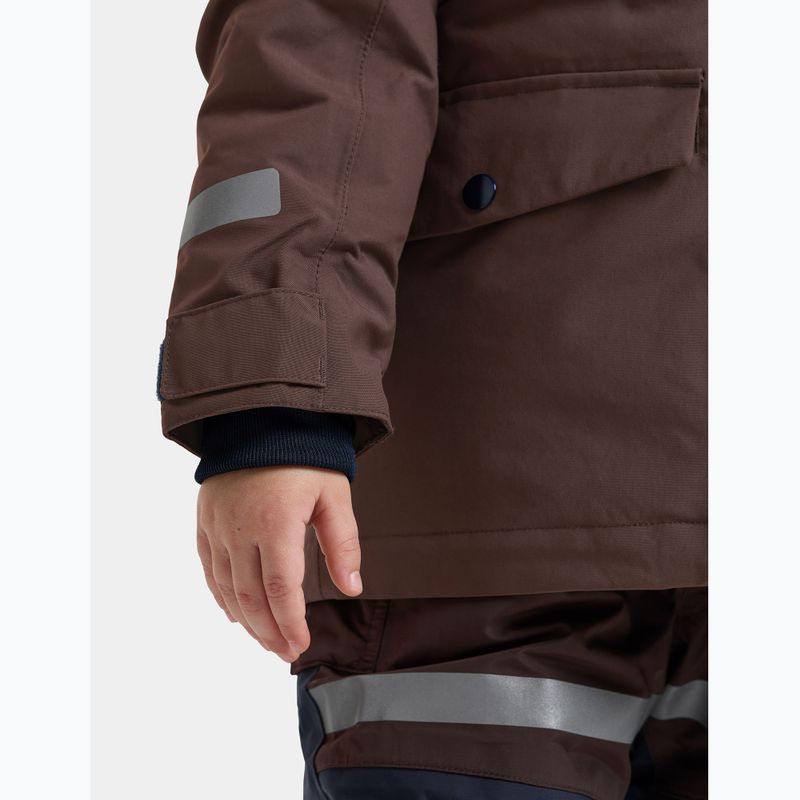 Куртка зимова дитяча Didriksons Bjärven 5 Parka shadow brown 7