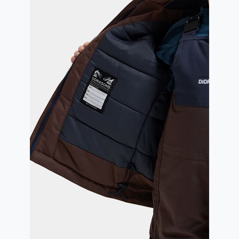 Куртка зимова дитяча Didriksons Bjärven 5 Parka shadow brown 8