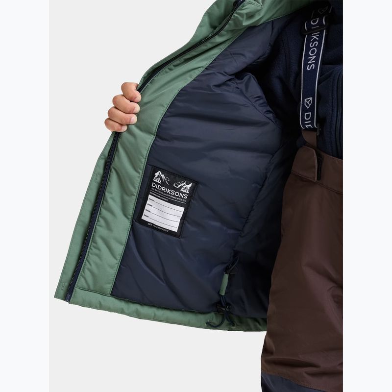 Куртка дитяча Didriksons Talvi 2 dark moss 8