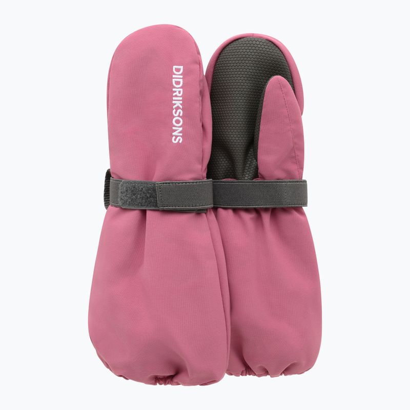 Рукавички лижні дитячі Didriksons Biggles Mitten 8 heather pink