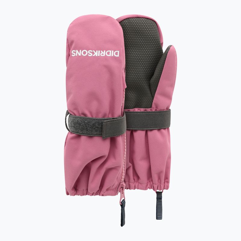 Рукавички лижні дитячі Didriksons Biggles Zip Mitten 9 heather pink