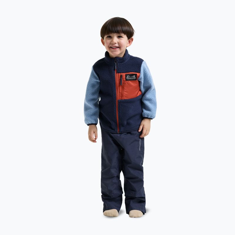 Кофта флісова дитяча Didriksons Anten 2 Fz winter blue 4