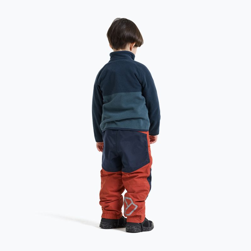 Кофта флісова дитяча Didriksons Monte 6 Half Button mountain blue 5
