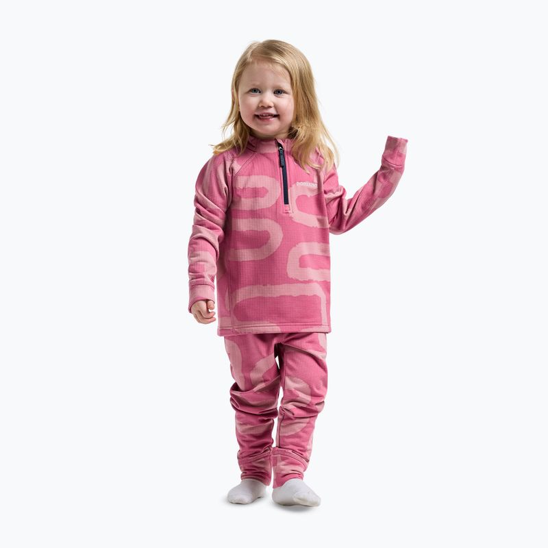 Комплект дитячий Didriksons Jadis Pr 5 path heather pink 3