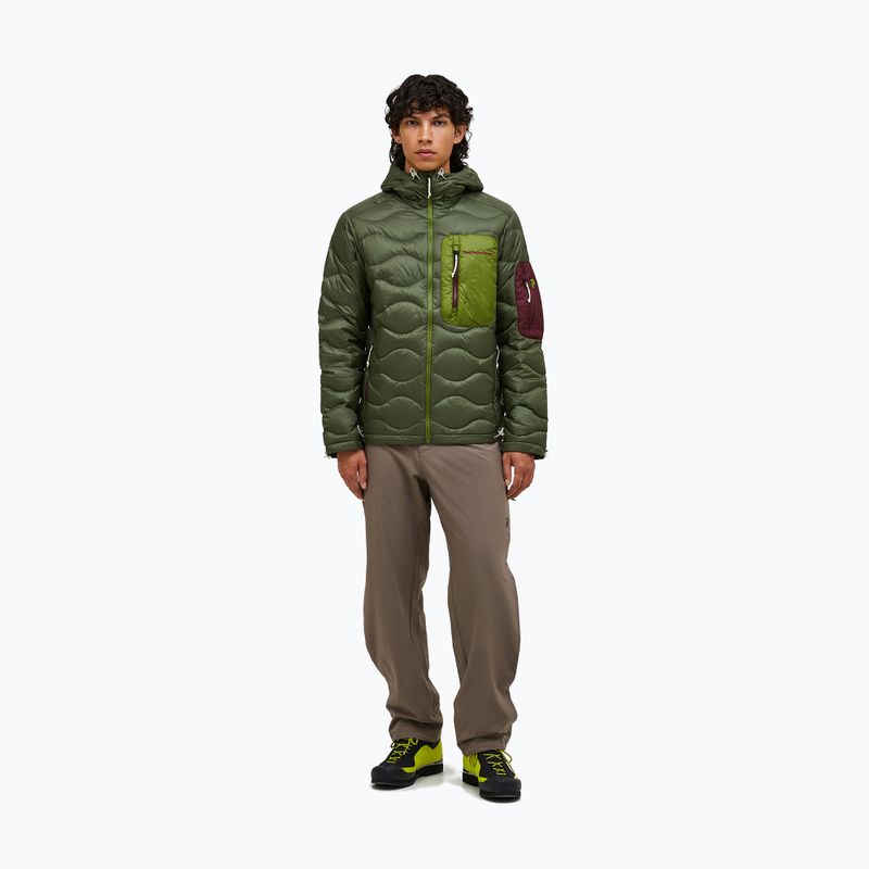 Пуховик чоловічий Peak Performance Helium Utility Down Hood Pine Needle/Mosswood 2