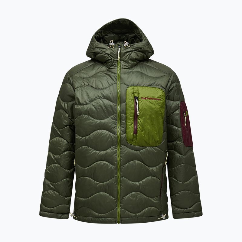 Пуховик чоловічий Peak Performance Helium Utility Down Hood Pine Needle/Mosswood 6
