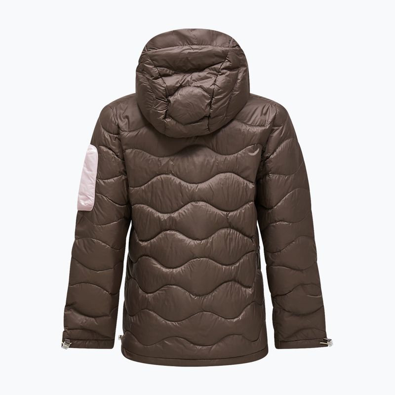 Пуховик жіночий Peak Performance Helium Utility Down terrain tan/mountain blush 8