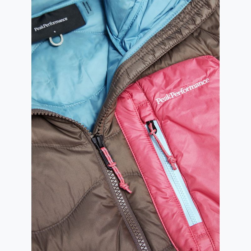 Пуховик жіночий Peak Performance Helium Utility Down terrain tan/mountain blush 10