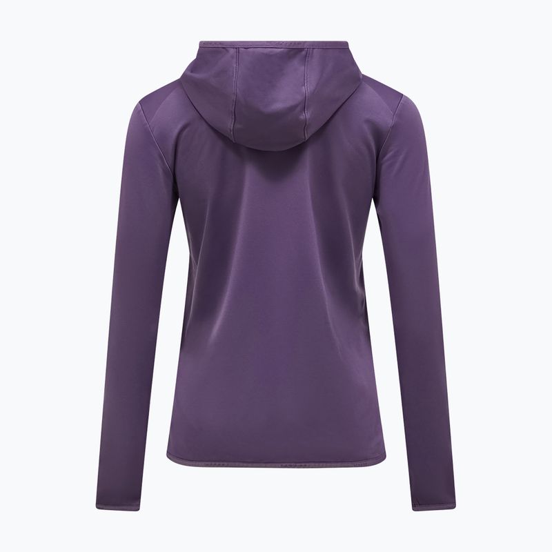 Кофта трекінгова жіноча Peak Performance Light Zip Hood montana grape 6