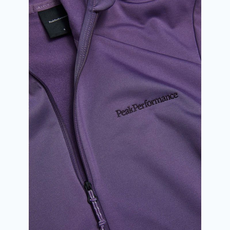 Кофта трекінгова жіноча Peak Performance Light Zip Hood montana grape 8