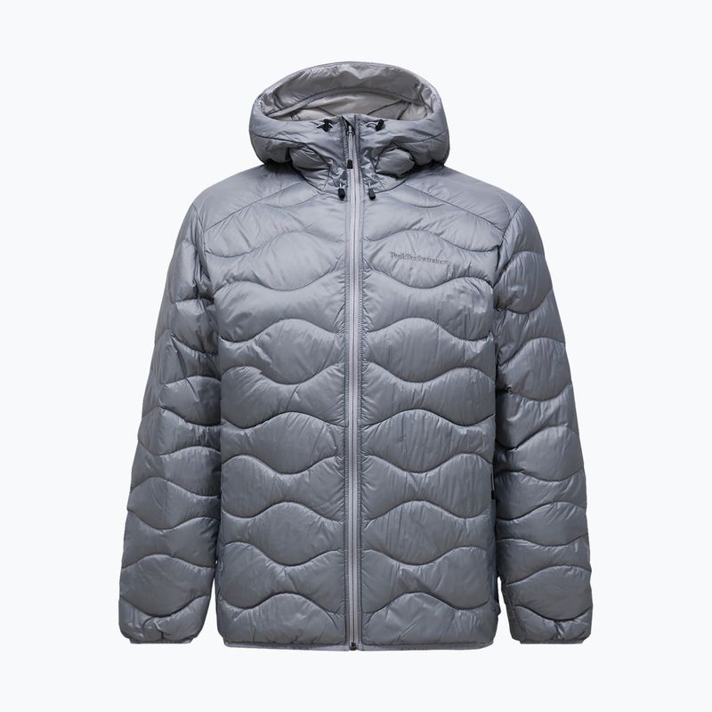 Пуховик чоловічий Peak Performance Helium Down Hood lt grey/antarctica 5