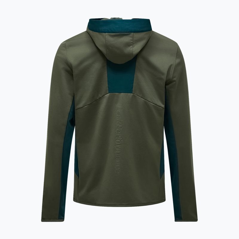 Кофта чоловіча Peak Performance Utility Light Zip pine needle/ponderosa pine 4