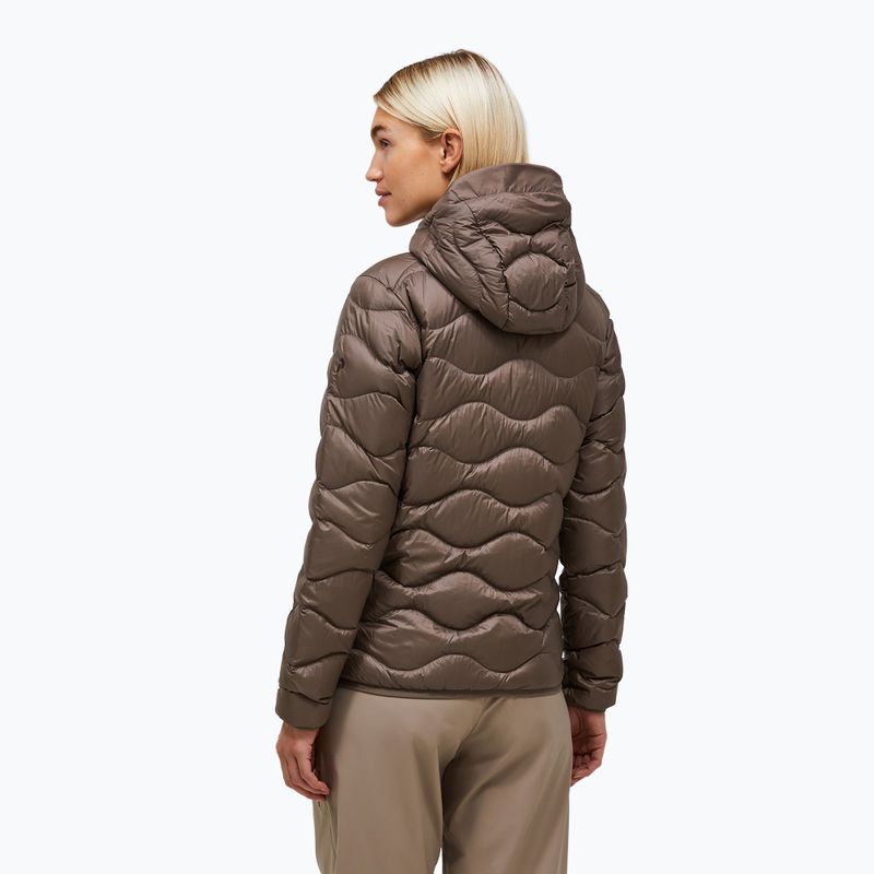 Пуховик жіночий Peak Performance Helium Down Hood terrain tan 3