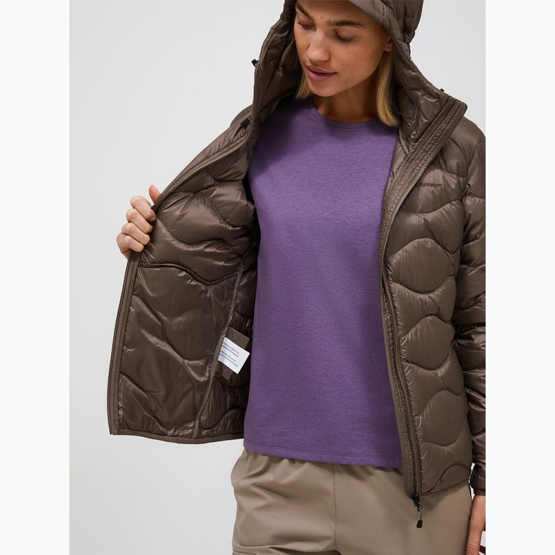 Пуховик жіночий Peak Performance Helium Down Hood terrain tan 4