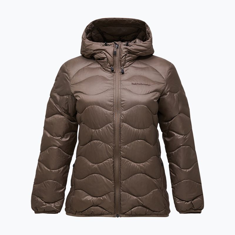 Пуховик жіночий Peak Performance Helium Down Hood terrain tan 6
