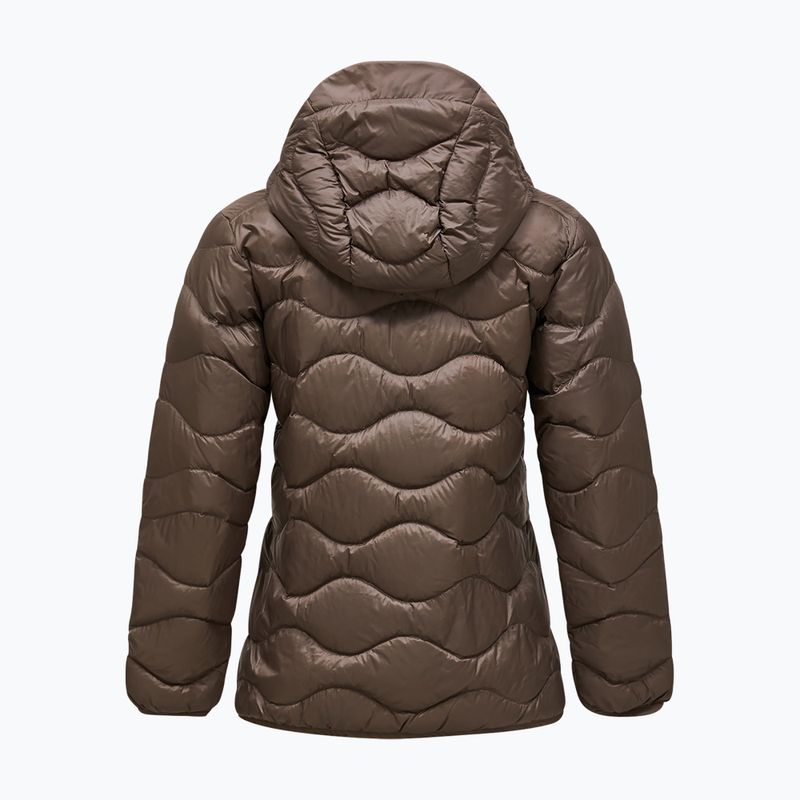 Пуховик жіночий Peak Performance Helium Down Hood terrain tan 7