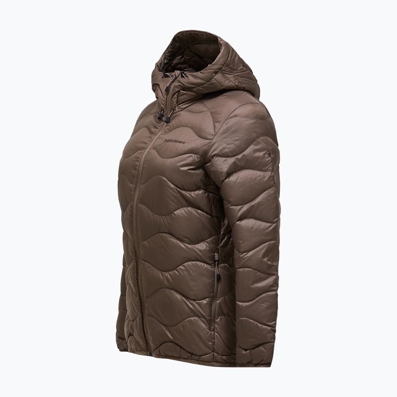 Пуховик жіночий Peak Performance Helium Down Hood terrain tan 8