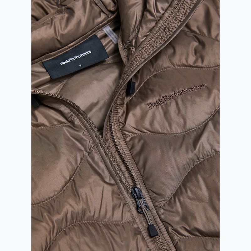 Пуховик жіночий Peak Performance Helium Down Hood terrain tan 9