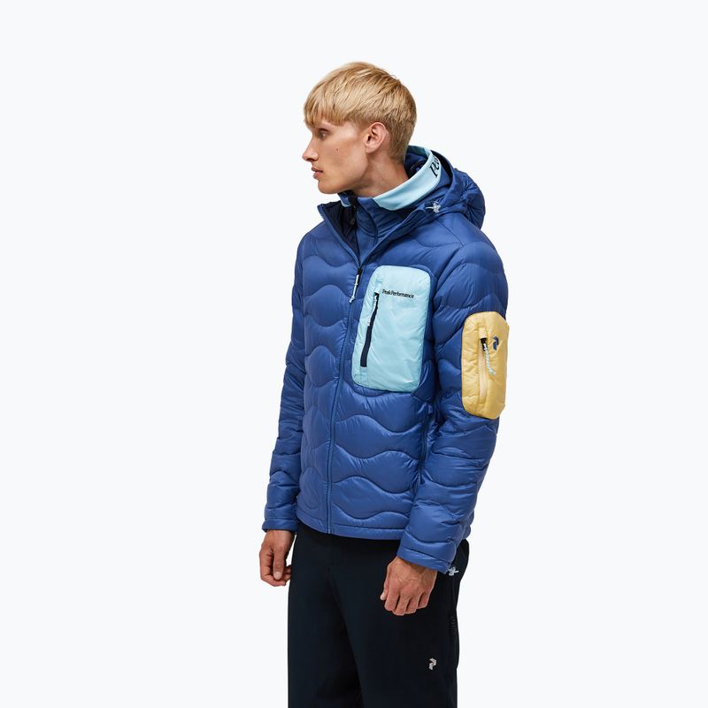 Пуховик чоловічий Peak Performance Helium Utility Down Hood Summit Sky/Snowmelt