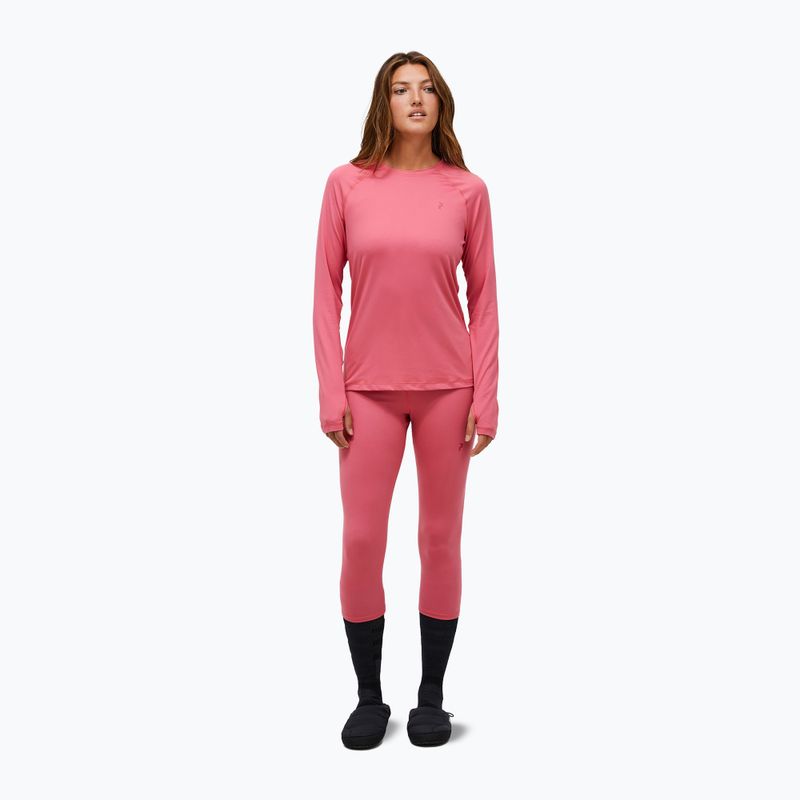 Кофта термоактивна жіноча Peak Performance Spirit Crew mountain blush 2