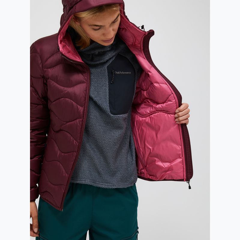 Пуховик жіночий Peak Performance Helium Down Hood Porto/Mountain Blush 4