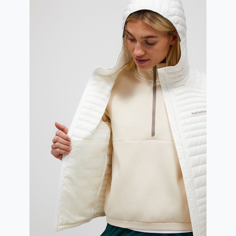 Куртка утеплена жіноча Peak Performance Monolight Synthetic Hood off white 4