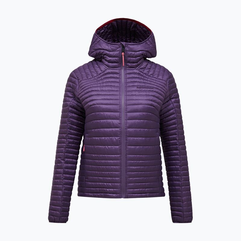 Куртка утеплена жіноча Peak Performance Monolight Synthetic Hood montana grape 5