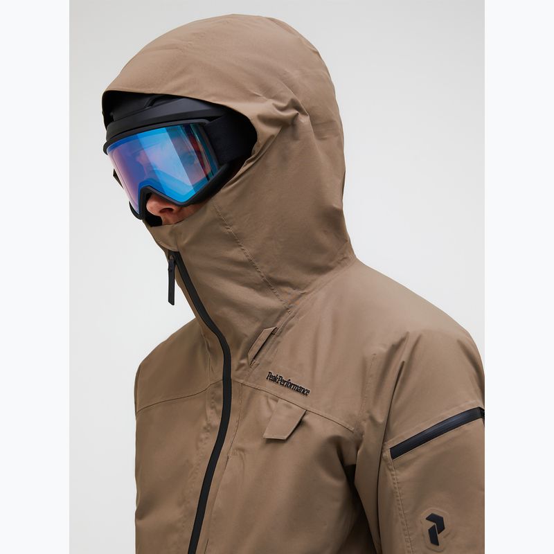 Куртка чоловіча Peak Performance Alpine GTX 2L Insulated Shell terrain tan 4