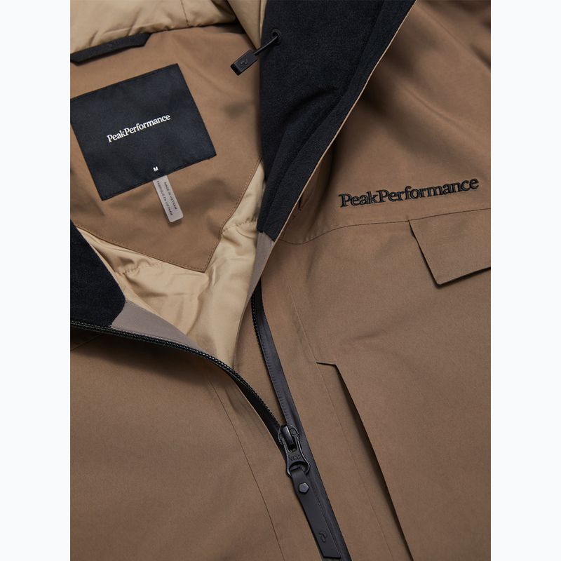 Куртка чоловіча Peak Performance Alpine GTX 2L Insulated Shell terrain tan 11