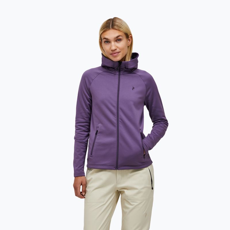 Кофта жіноча Peak Performance Rider Essentials montana grape/montana grape
