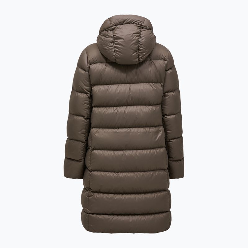 Пуховик жіночий Peak Performance Frost Down Coat terrain tan 2