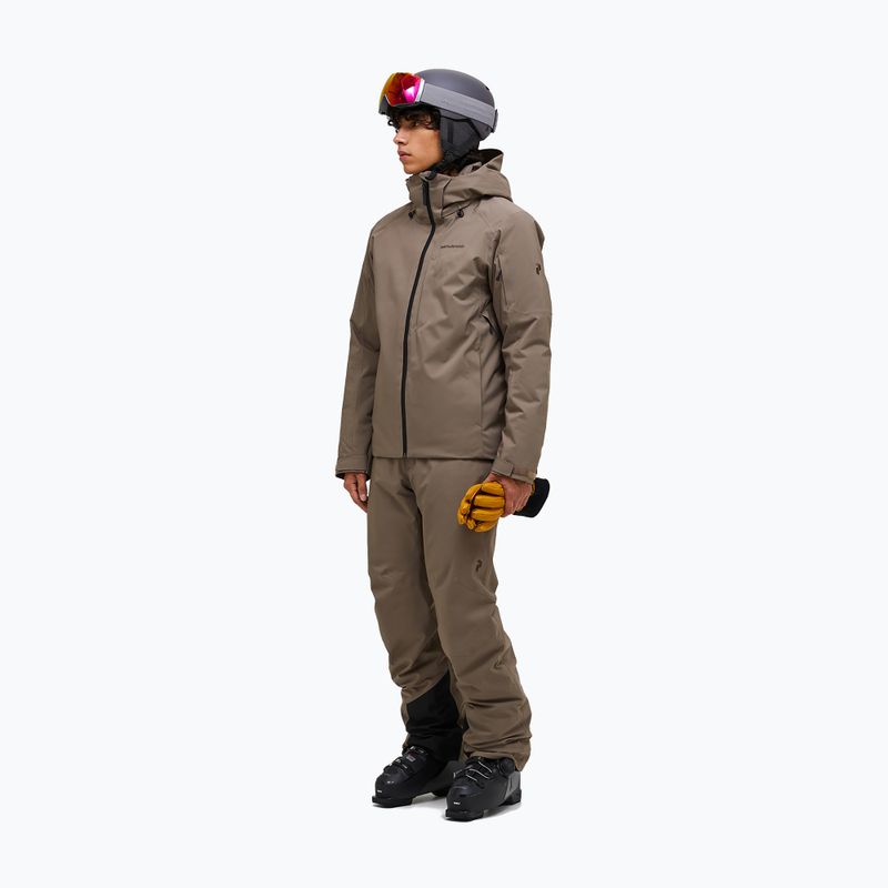 Куртка лижна чоловіча Peak Performance Maroon Insulated terrain tan 2