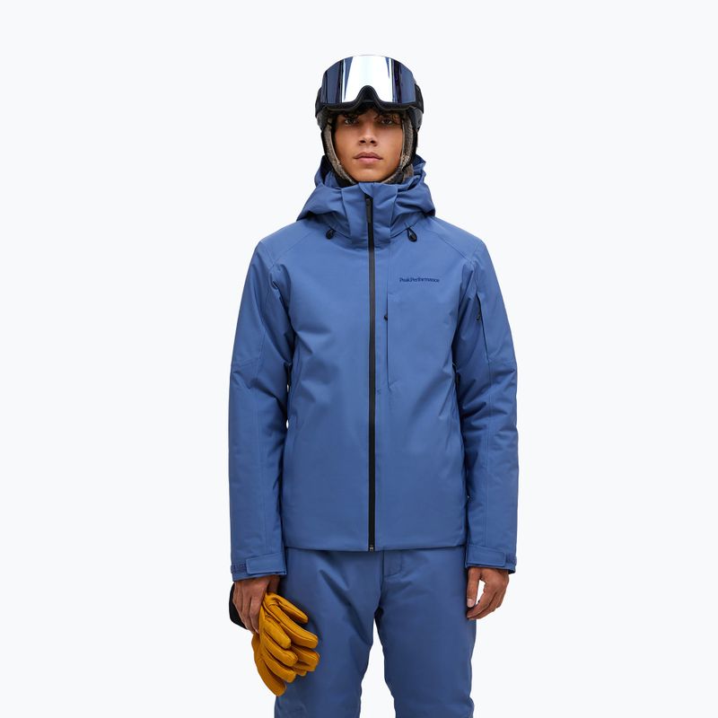 Куртка лижна чоловіча Peak Performance Maroon Insulated summit sky