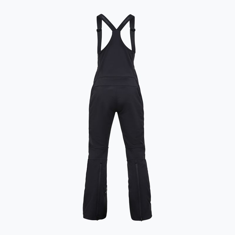 Штани лижні жіночі Peak Performance Stretch Softshell Bib black 6