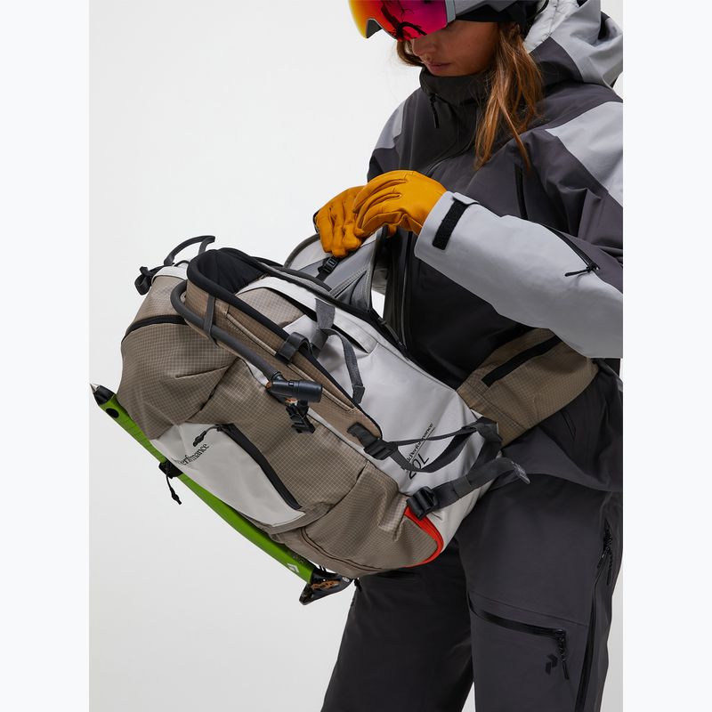 Рюкзак лижний Peak Performance Vertical Ski 20 l avid beige/antarctica 6