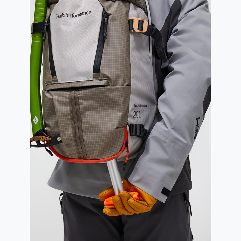 Рюкзак лижний Peak Performance Vertical Ski 20 l avid beige/antarctica 7