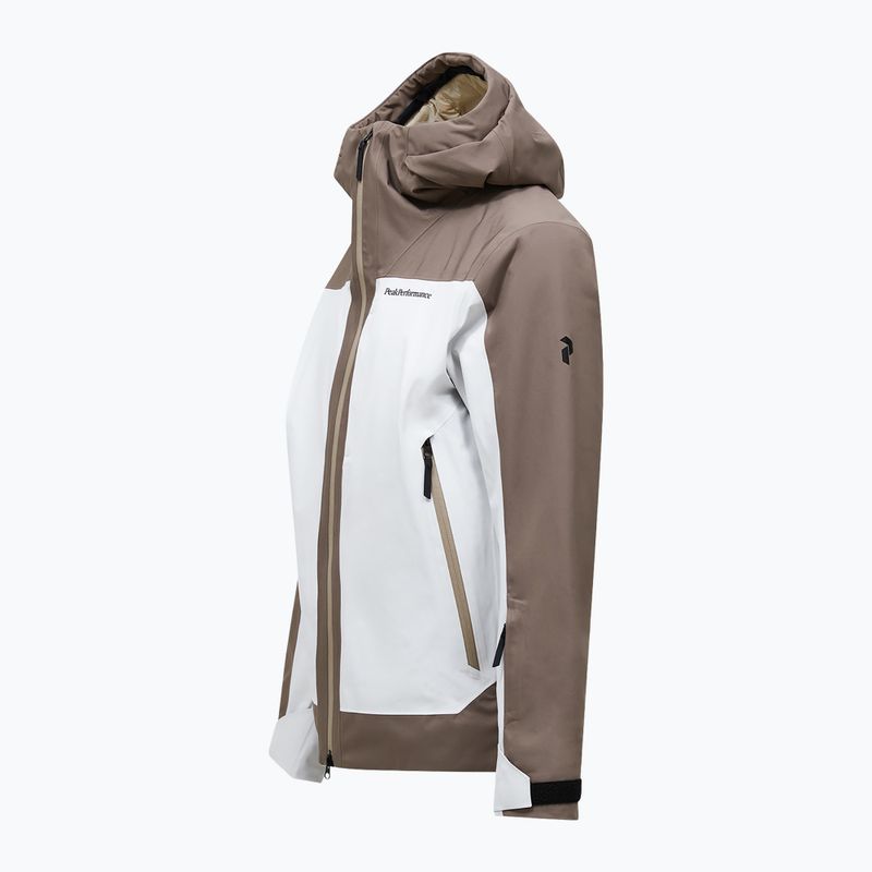 Куртка лижна чоловіча Peak Performance Whitelight Hipe 2L Insulated Shell terrain tan/antarctica 3