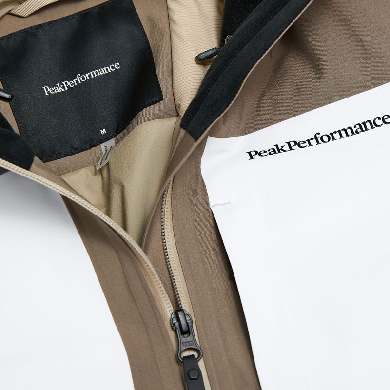 Куртка лижна чоловіча Peak Performance Whitelight Hipe 2L Insulated Shell terrain tan/antarctica 4