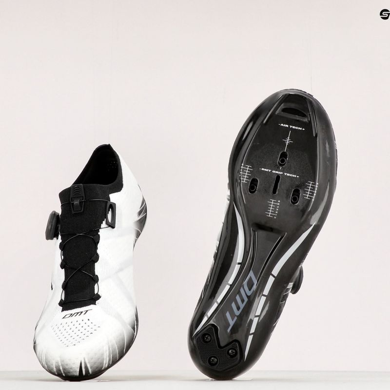 Кросівки велосипедні шосе чоловічі DMT KR1 white/black 12