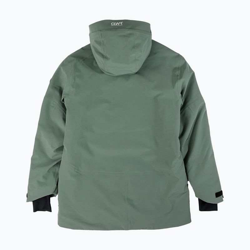 Куртка сноубордична чоловіча Colourwear Foil Anorak dk sage 2