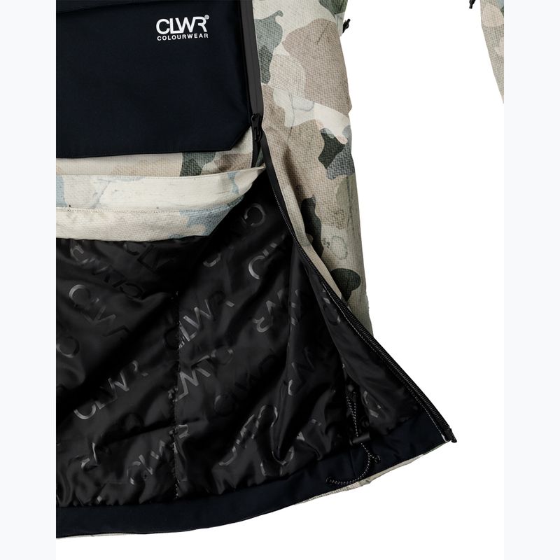 Куртка сноубордична чоловіча Colourwear Foil Anorak water camo 4