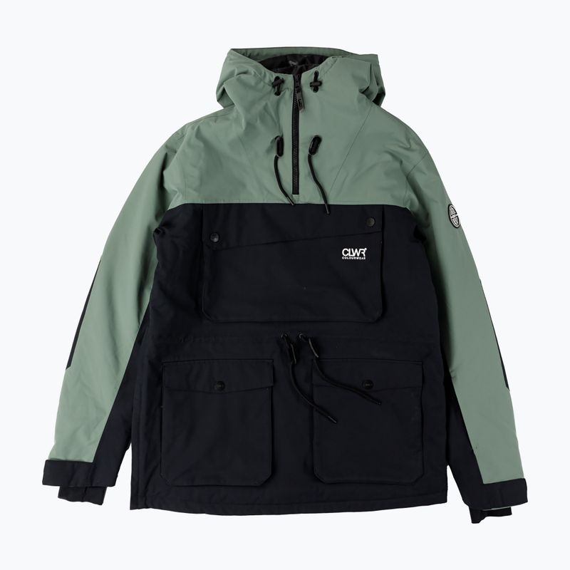 Куртка сноубордична чоловіча Colourwear Essential Anorak dk sage