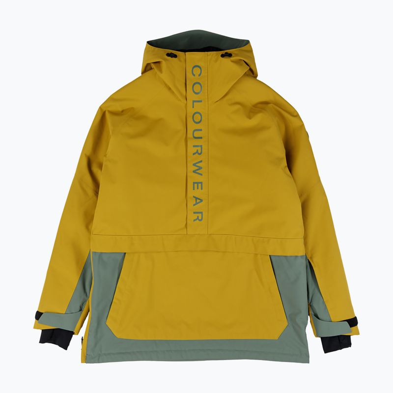 Куртка сноубордична чоловіча Colourwear Signature Anorak yellow
