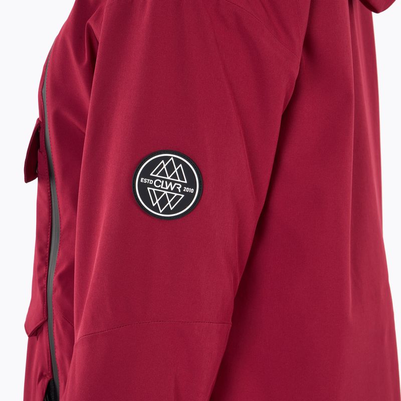 Куртка сноубордична жіноча Colourwear Cake Anorak 2.0 rasberry red 5