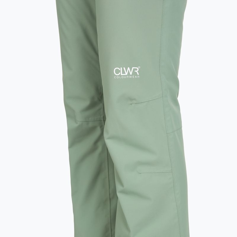 Штани сноубордичні жіночі Colourwear Cork lt sage 3