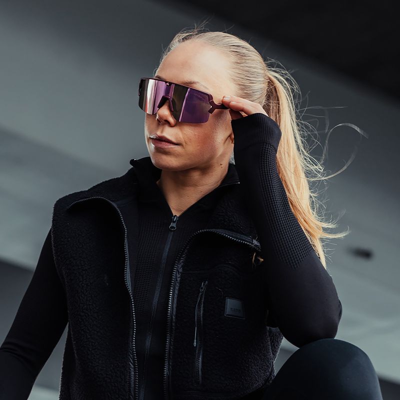 Окуляри сонцезахисні Tripoint 009 Lake Prespa Small matt burgundy/brown/pink multi 7