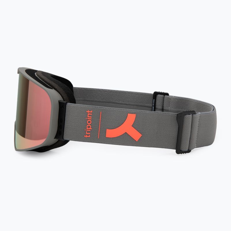 Окуляри гірськолижні Tripoint 109 Tumba Peak Small matt grey/brown/peach multi 4