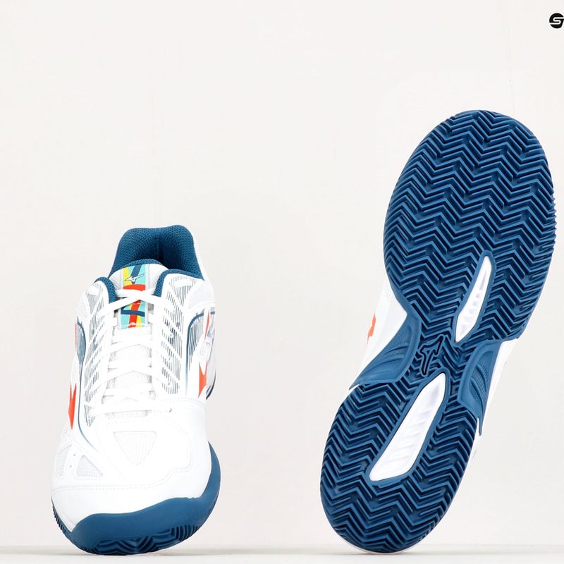 Кросівки для тенісу чоловічі Mizuno Breakshot 3 CC біле 61GC2125 10