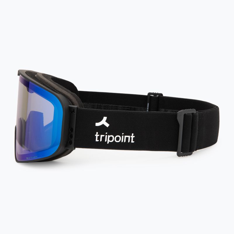 Окуляри гірськолижні Tripoint 109 Tumba Peak matt black/smoke/blue multi cromic 4