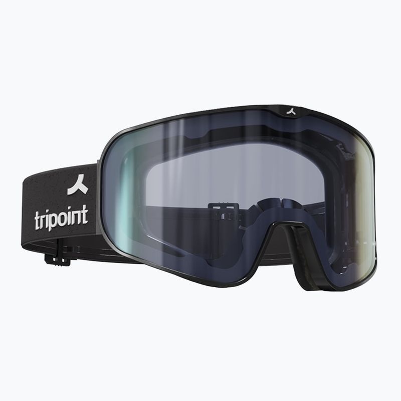 Окуляри гірськолижні Tripoint 109 Tumba Peak matt black/smoke/blue multi cromic 5